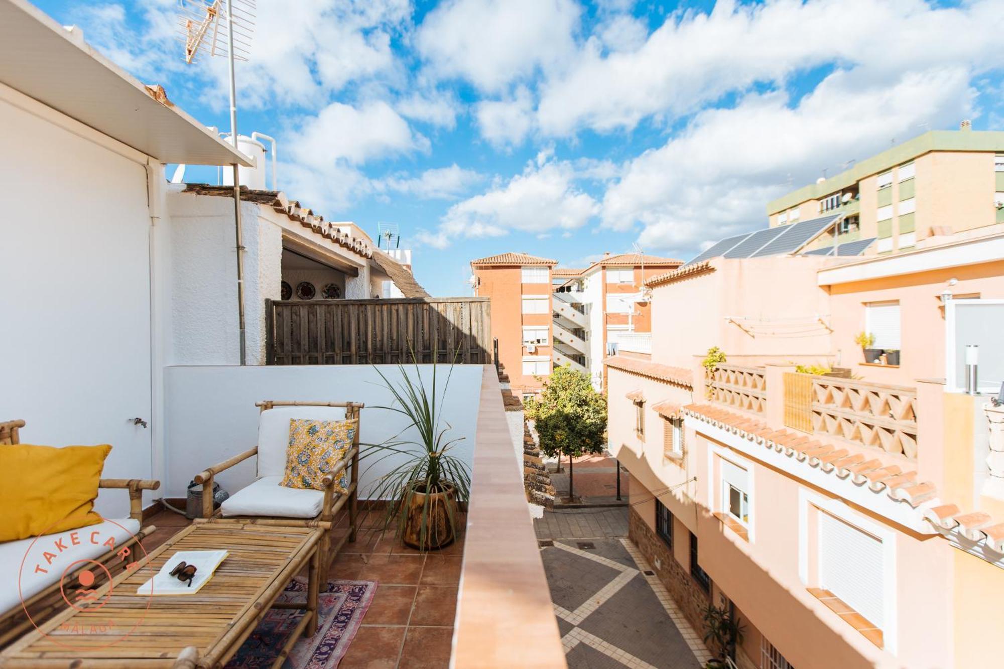 Colourful Fisher House Pulpito In El Palo! - Tcm Málaga Exterior foto